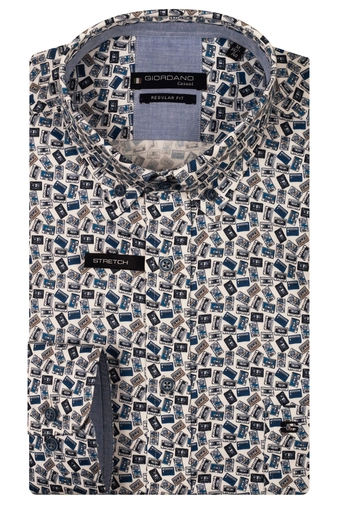 Giordano casual overhemd 517014