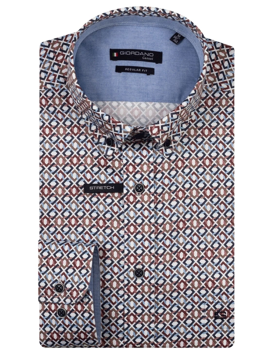 Giordano casual overhemd 527014