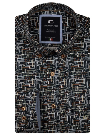 Giordano casual overhemd 527034