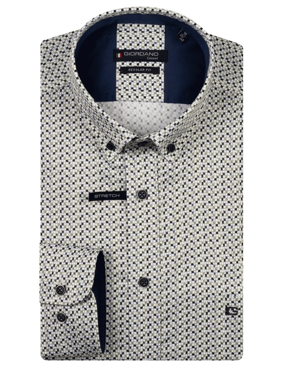 Giordano casual overhemd 527035