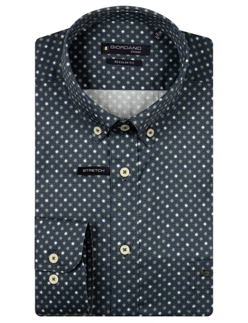 Giordano casual overhemd 527039