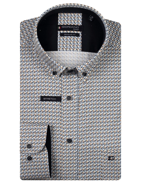 Giordano casual overhemd 527047