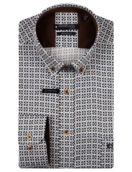 Giordano casual overhemd 527052