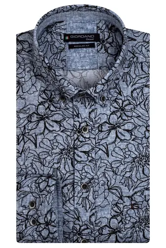 Giordano casual overhemd Regular Fit 127014