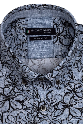 Giordano casual overhemd Regular Fit 127014