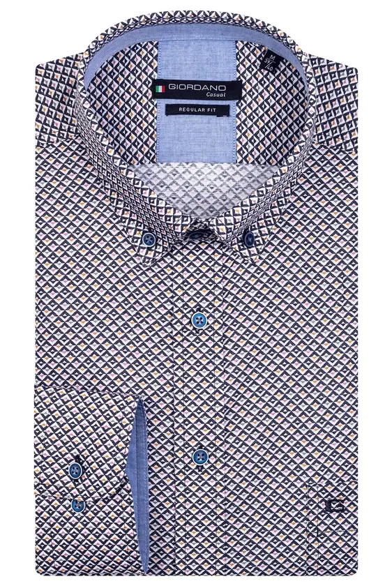 Giordano casual overhemd Regular Fit 217021
