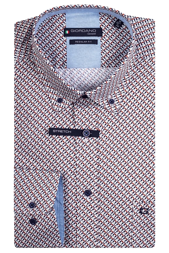 Giordano casual overhemd Regular Fit 417016