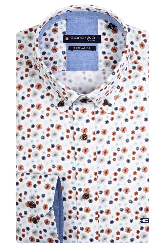 Giordano casual overhemd Regular Fit 417021