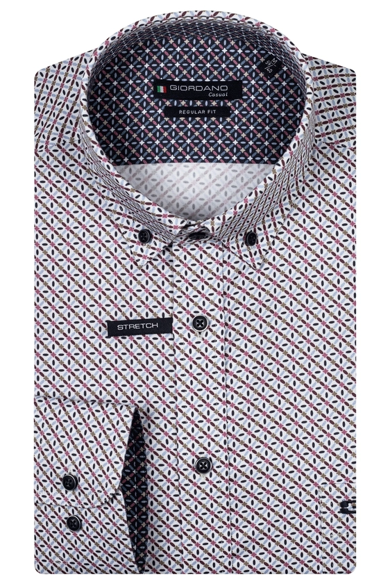 Giordano casual overhemd Regular Fit 427012