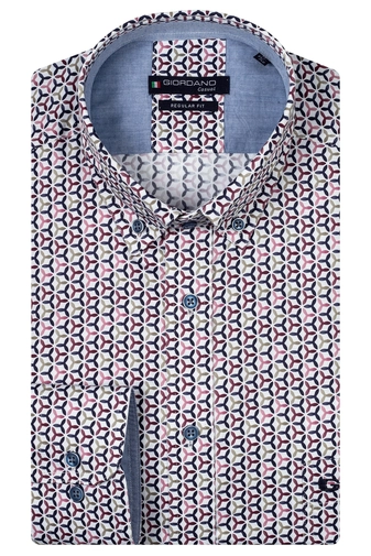 Giordano casual overhemd Regular Fit 427018