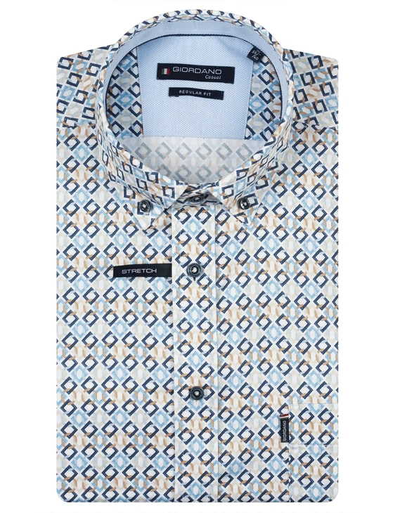 Giordano overhemd Regular Fit 616024