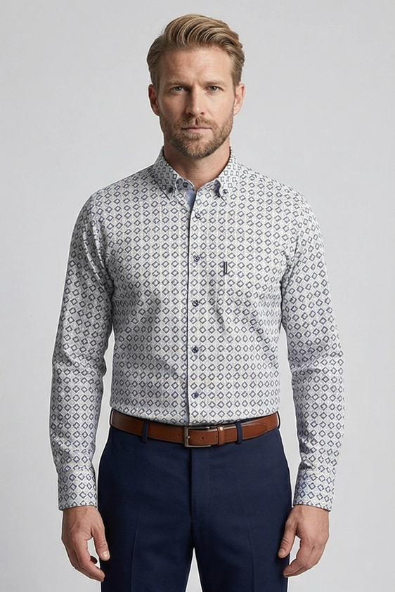 Giordano overhemd Regular Fit 616024