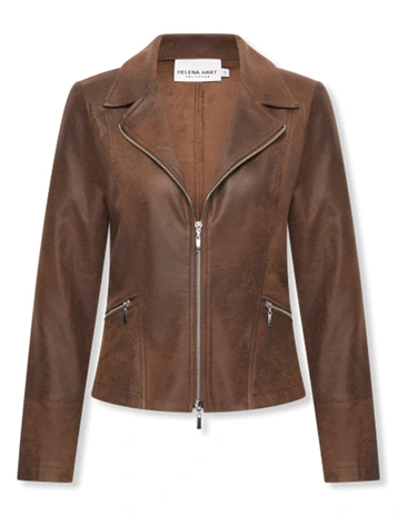 Helena Hart biker 7288-ZIPPER-BIKER
