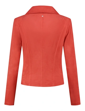 Helena Hart biker 7525-ZIPPER-SUEDI