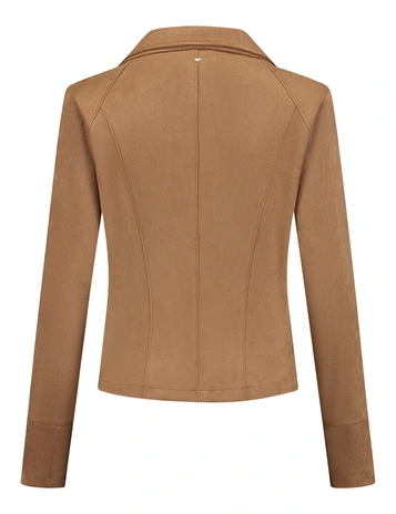 Helena Hart biker 7538-ZIPPER-DAIM