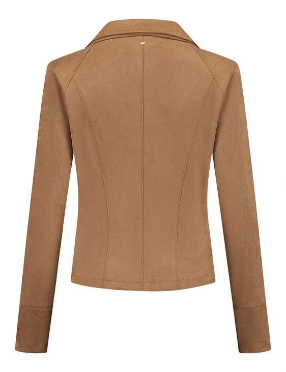 Helena Hart biker 7538-ZIPPER-DAIM