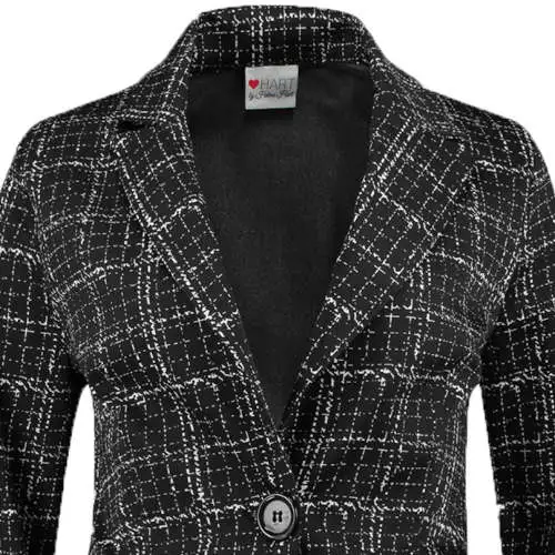 zwart witte blazer