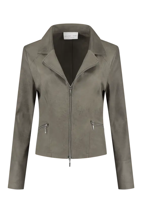 Helena Hart blazer 7288-ZIPPER BIKER