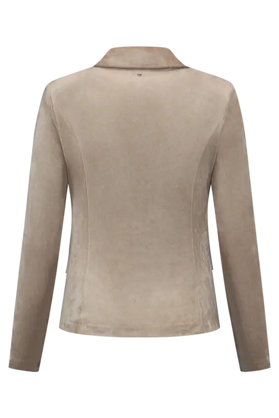 Helena Hart blazer 7446-BL-VEL-KORTO