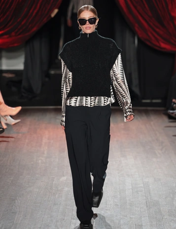 Jane Lushka gebreid vest KN Teddy.