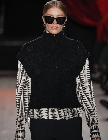 Jane Lushka gebreid vest KN Teddy.