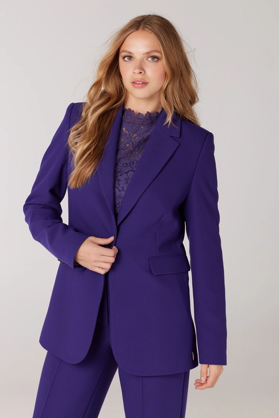 Juffrouw Jansen gebreid vest CANNES W23