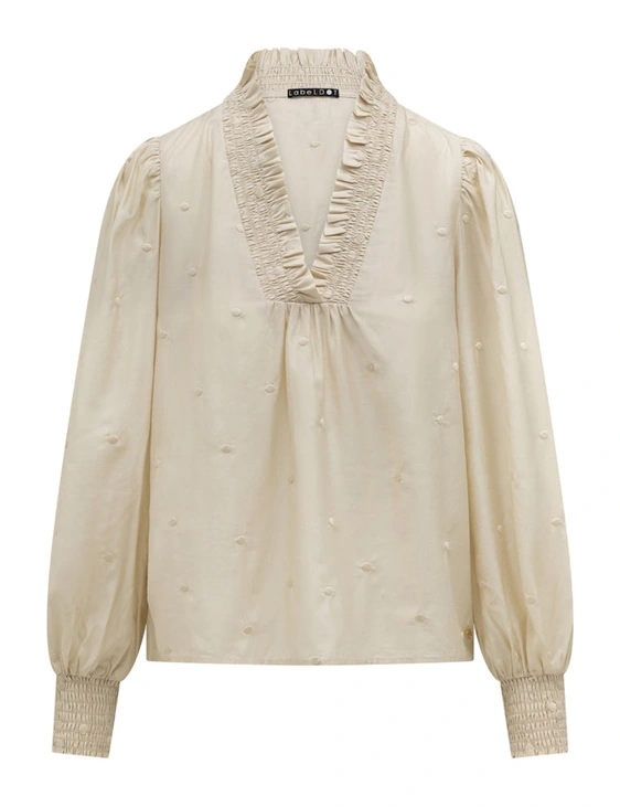 Label dot blouse 2621003