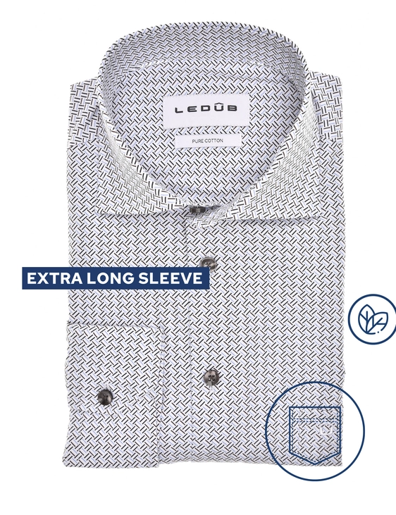 Ledub business overhemd 0142572