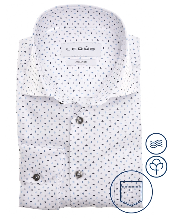 Ledub business overhemd Modern Fit 0142837