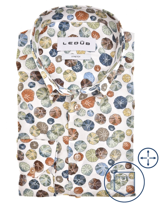 Ledub business overhemd Modern Fit 0142985