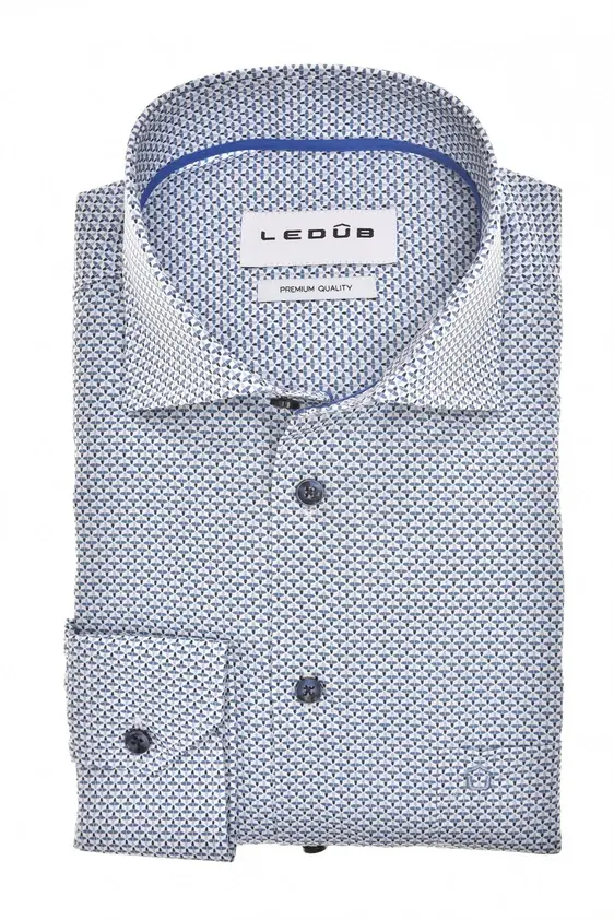 Ledub business overhemd Modern Fit 0143280