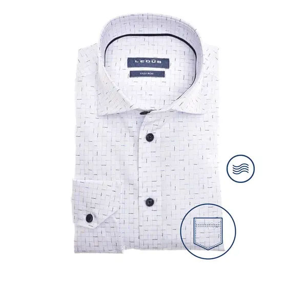 Ledub business overhemd Modern Fit 0701785