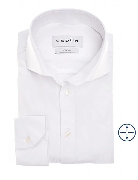 Ledub jersey overhemd Modern Fit 0702050