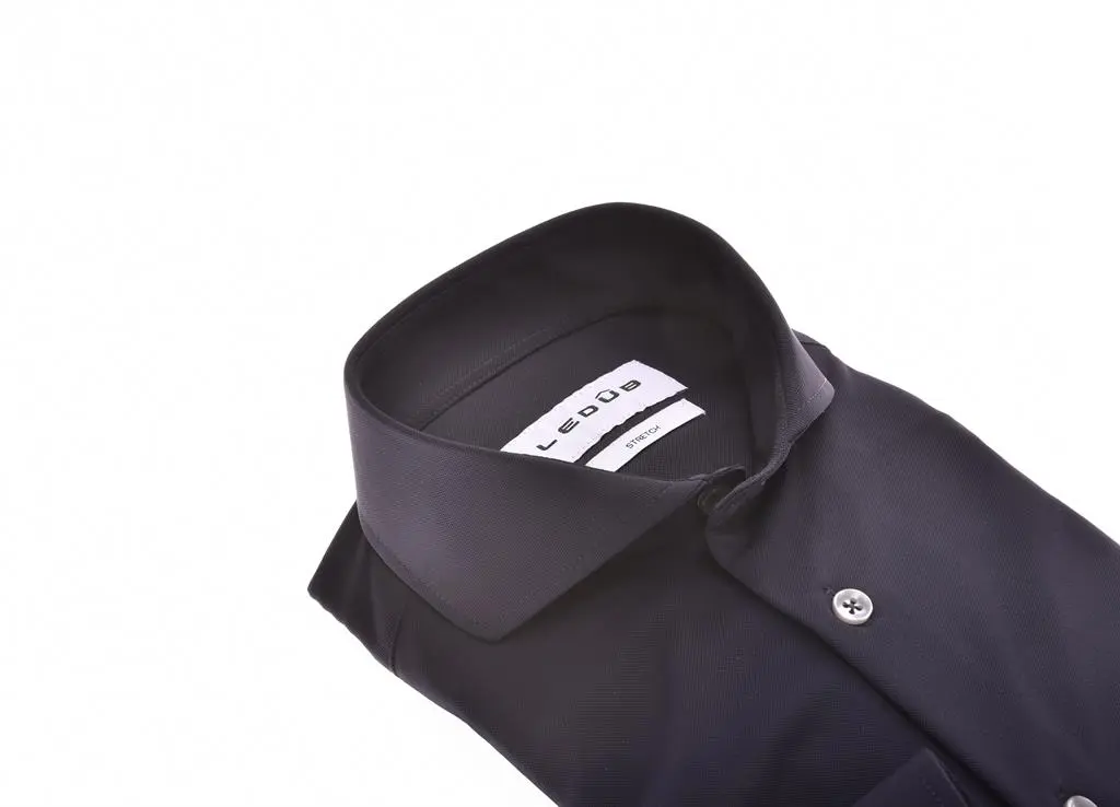 Ledub jersey overhemd Slim Fit 0143470