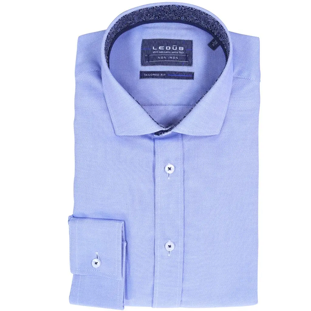 Ledub Overhemd Tailored Fit 0511112 In Het Licht Blauw ledub kopen in de aanbieding Ledub Overhemd Tailored Fit 0511112 In Het Licht Blauw ledub kopen in de aanbieding