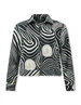 Lizzy & Coco gebreid vest 2410-AYDA-PRINT