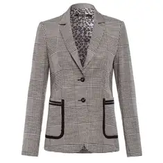Cavallaro blazer 5395095 in het Zwart Wit Cavallaro blazer 5395095 in het Zwart Wit