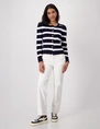 Monari gebreid vest 409228