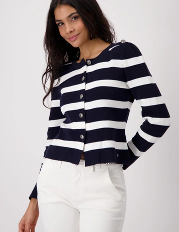 Monari gebreid vest 409228