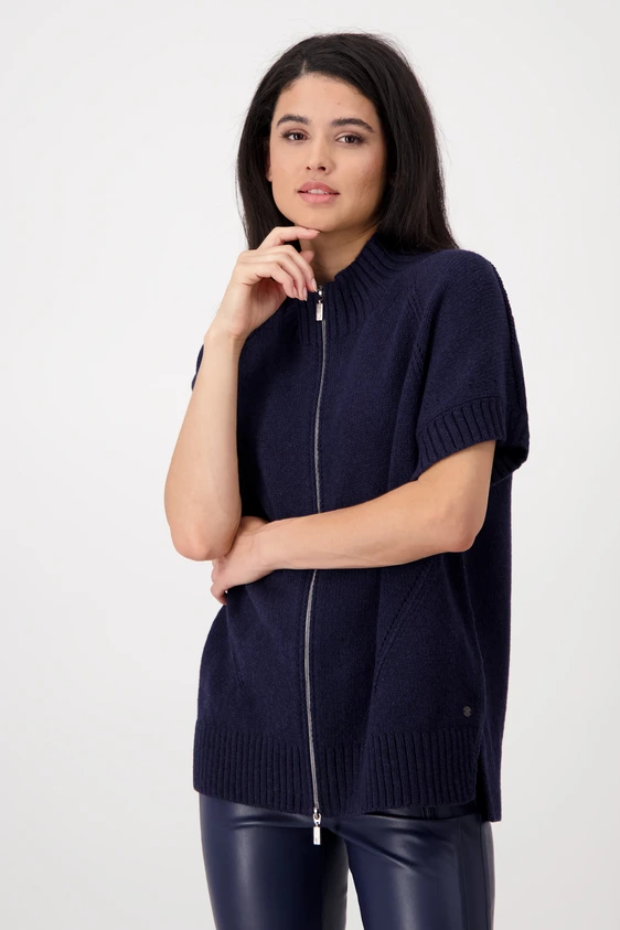 Monari gebreid vest 807453