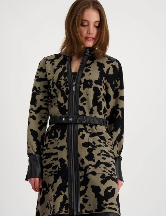 Monari gebreid vest 807785