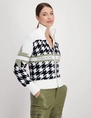 Monari gebreid vest 807798