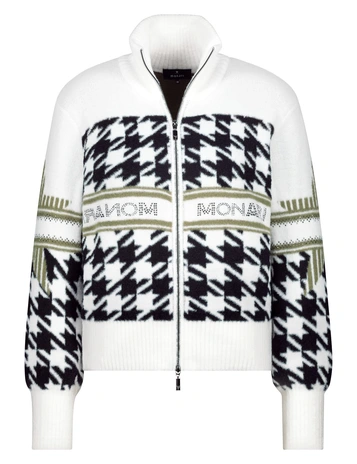 Monari gebreid vest 807798