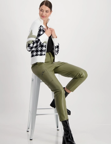 Monari gebreid vest 807798