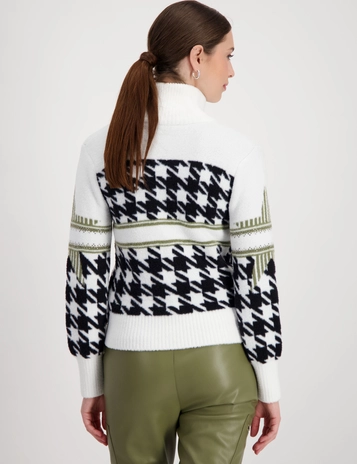 Monari gebreid vest 807798