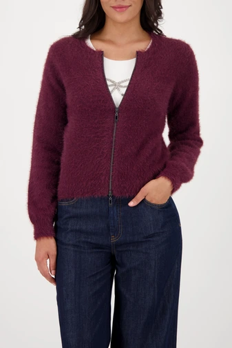 Monari gebreid vest 808921