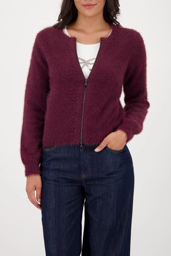 Monari gebreid vest 808921