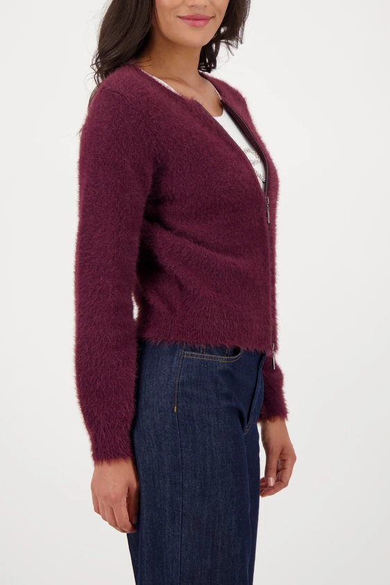 Monari gebreid vest 808921