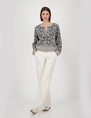 Monari gebreid vest 808993