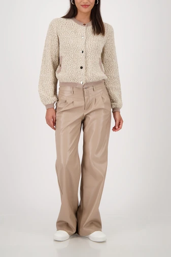 Monari gebreid vest 809083